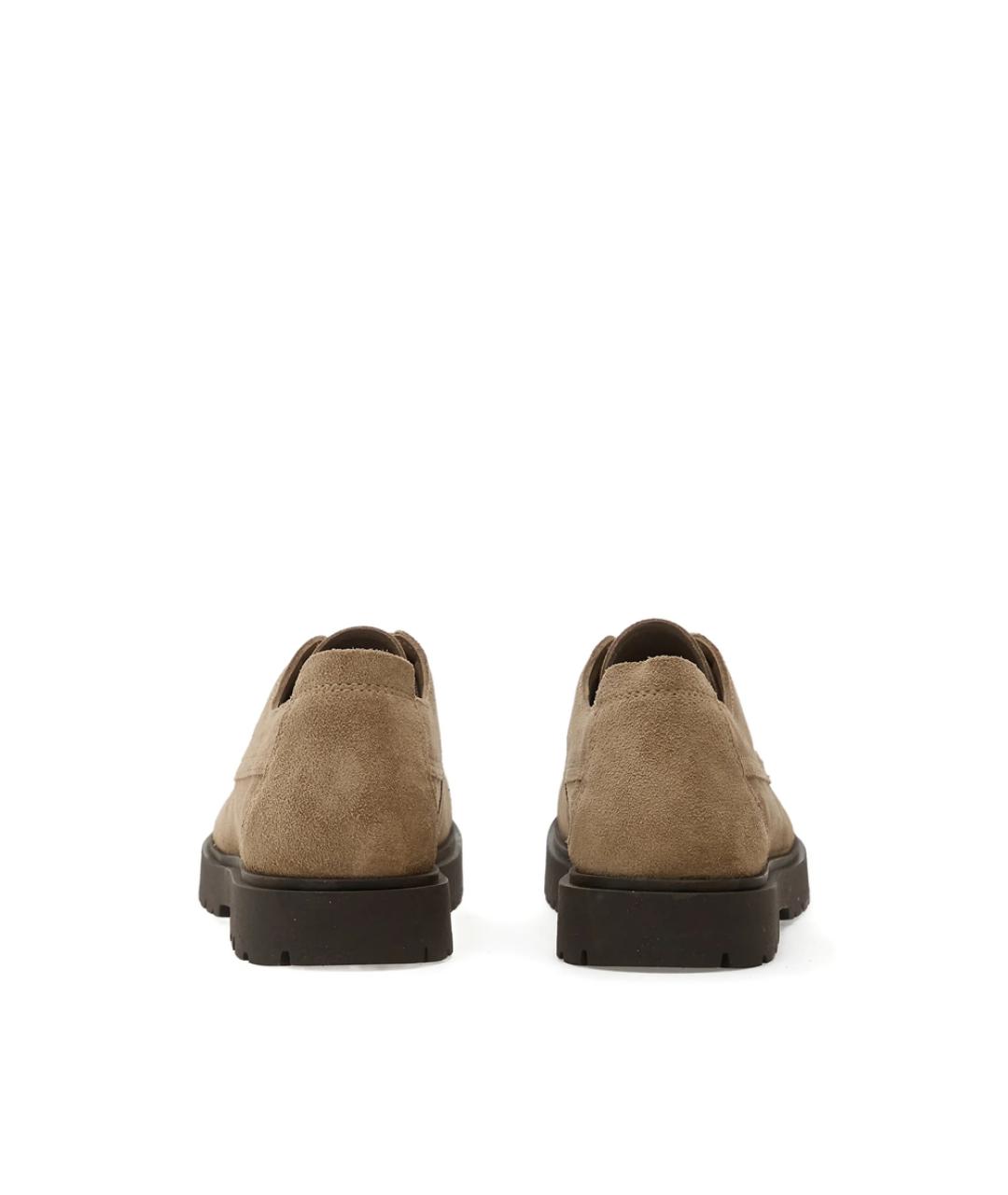 BIRKENSTOCK Бежевые замшевые ботинки, фото 4