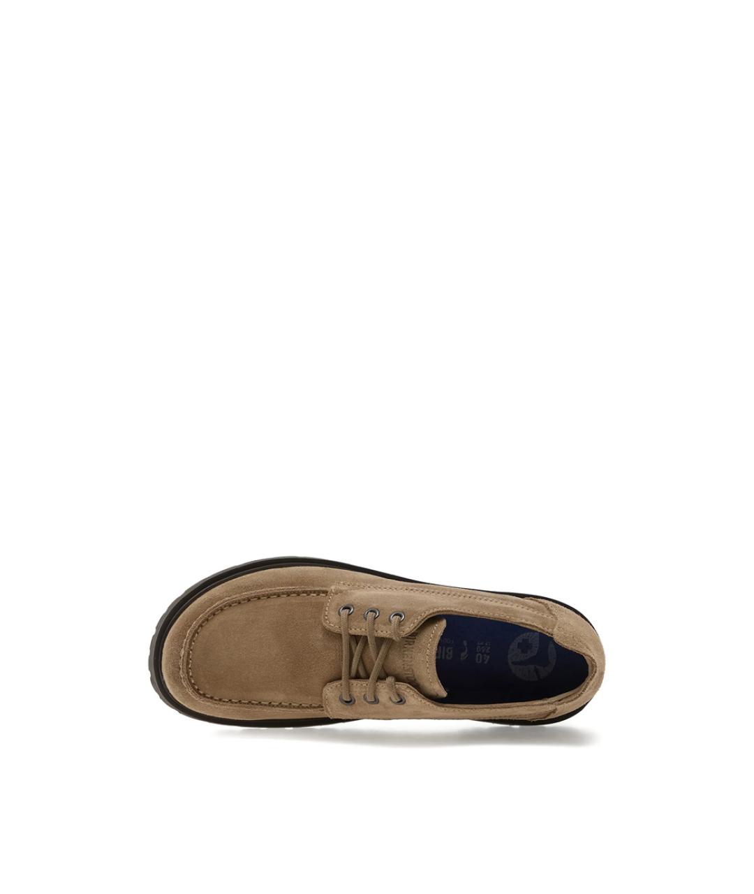 BIRKENSTOCK Бежевые замшевые ботинки, фото 3