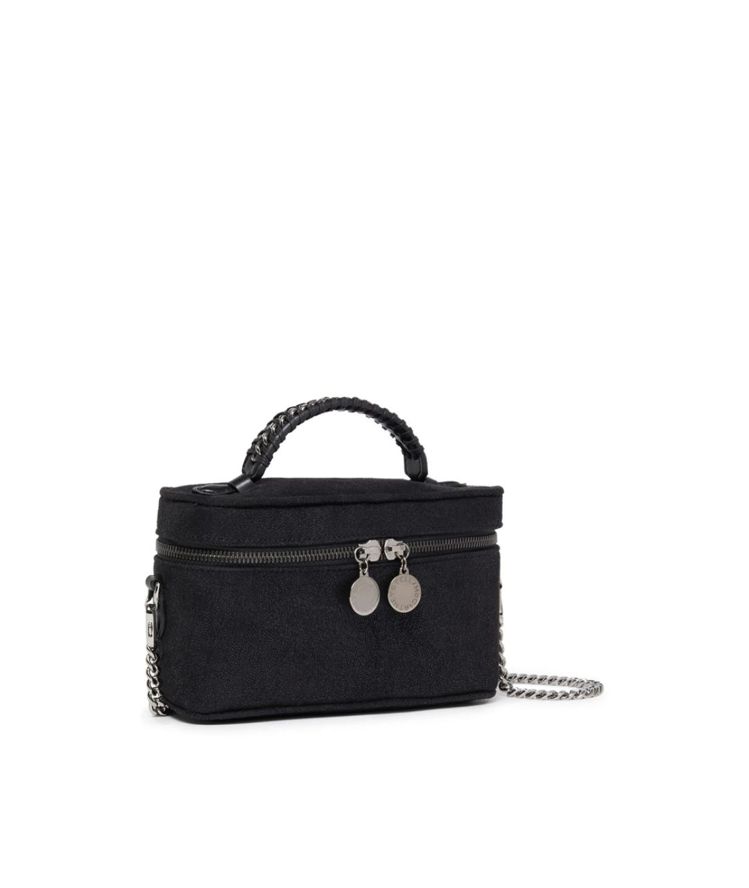 STELLA MCCARTNEY Черная косметичка из искусственной кожи, фото 4