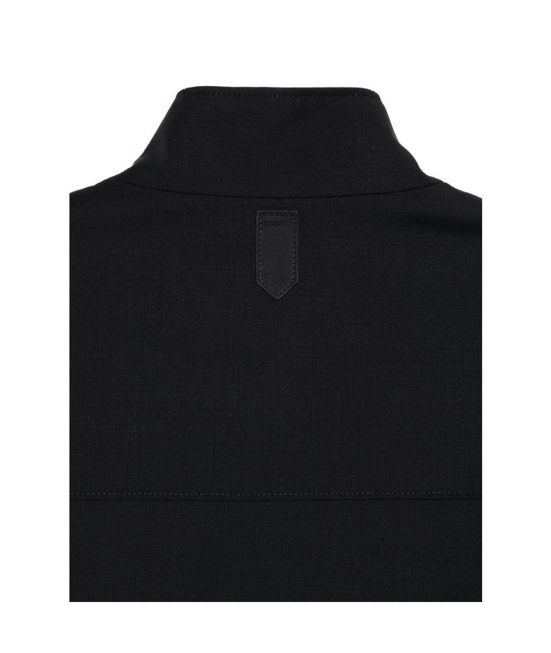 CANALI Синяя полиэстеровая куртка, фото 3
