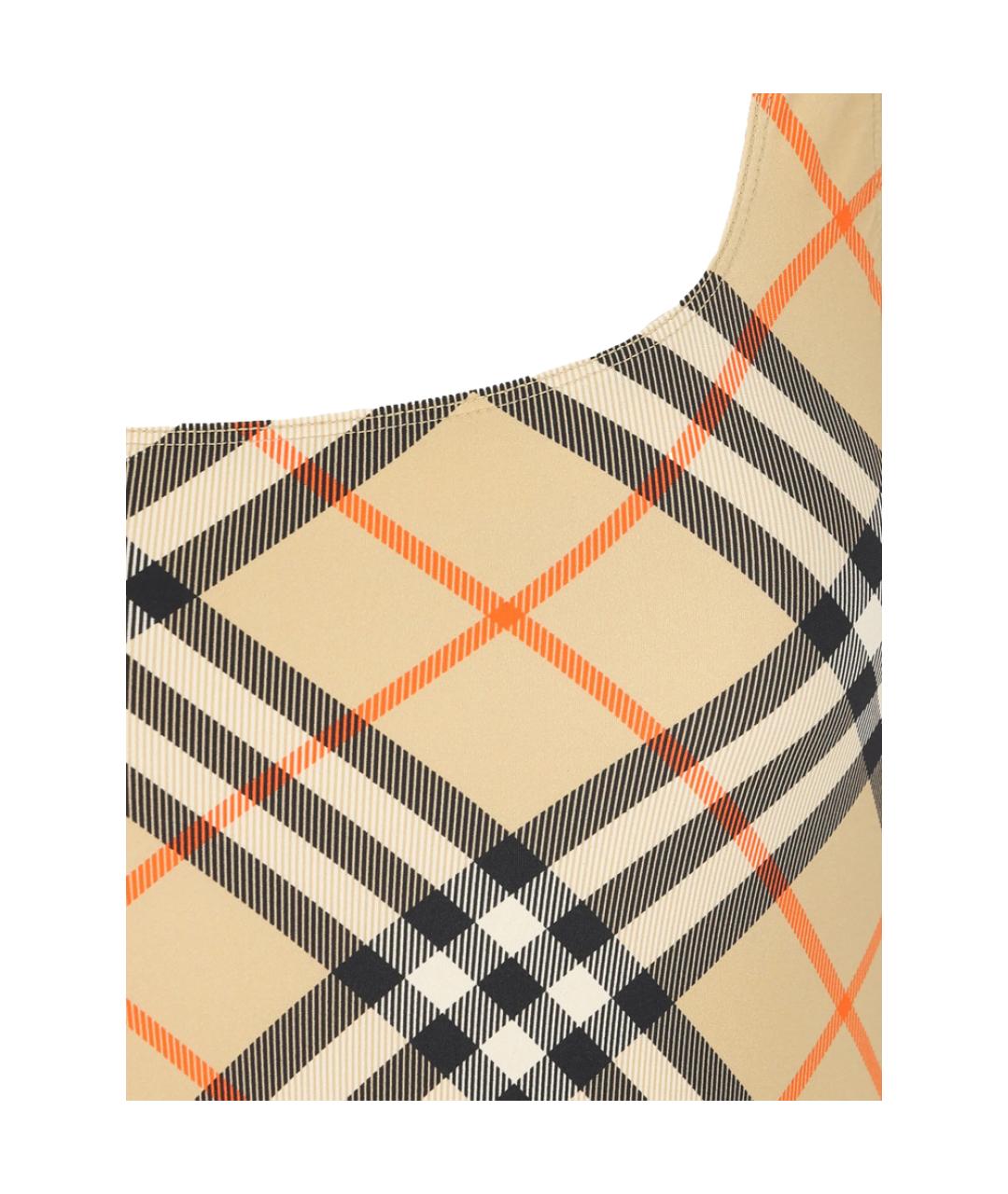 BURBERRY Мульти полиамидовый купальник, фото 4
