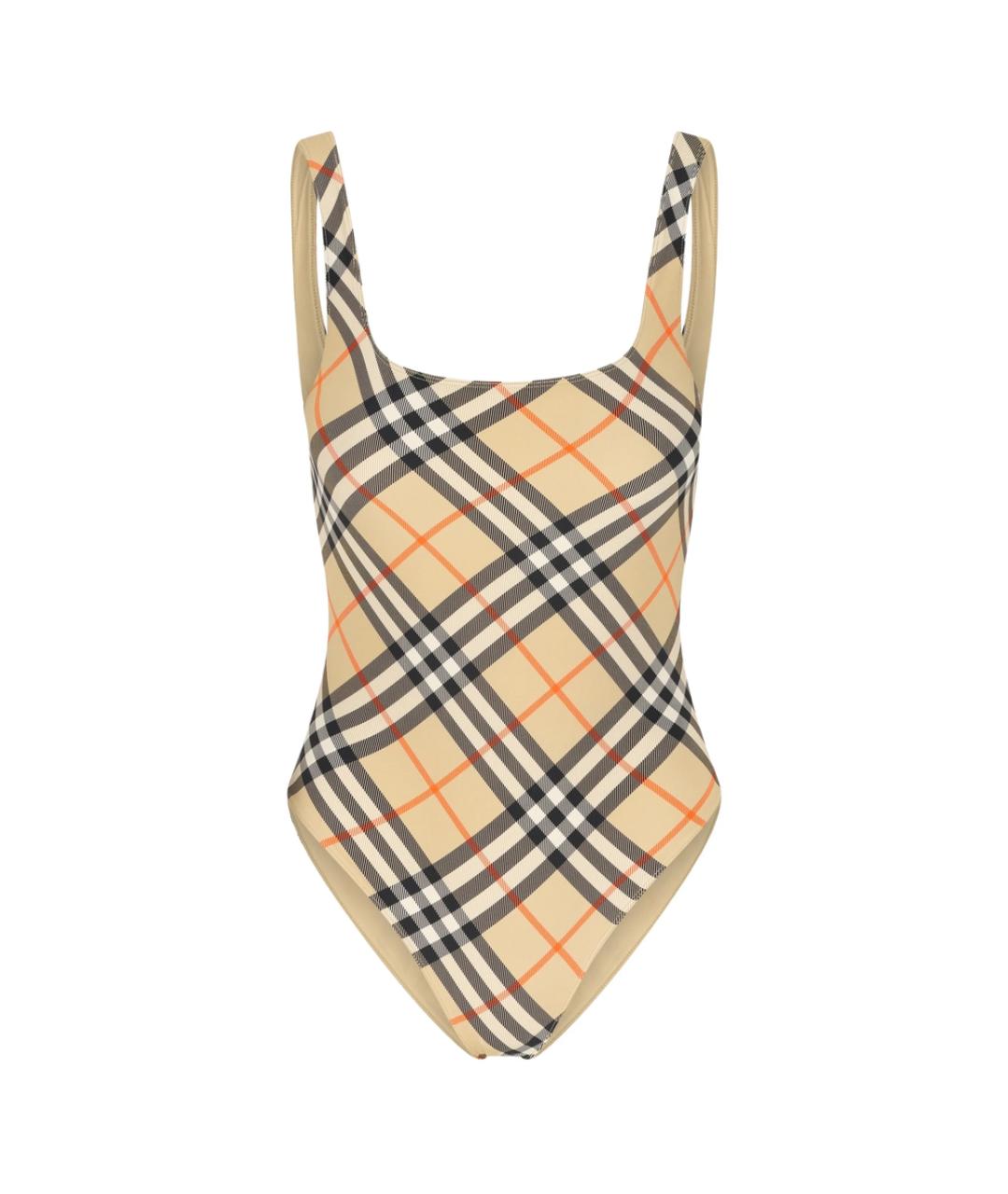 BURBERRY Мульти полиамидовый купальник, фото 1
