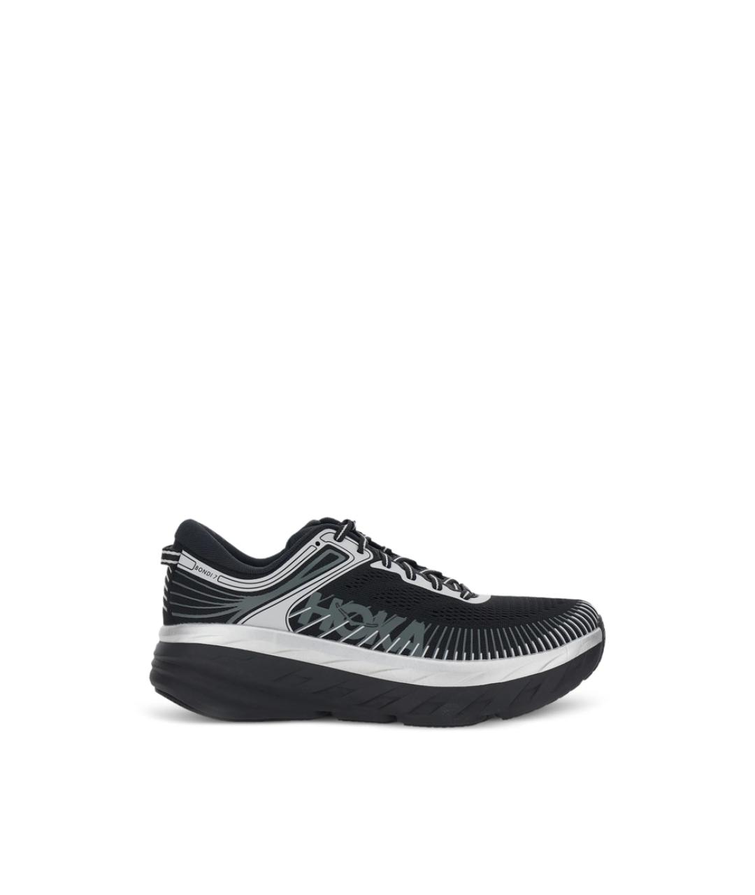 HOKA Черные низкие кроссовки / кеды, фото 1
