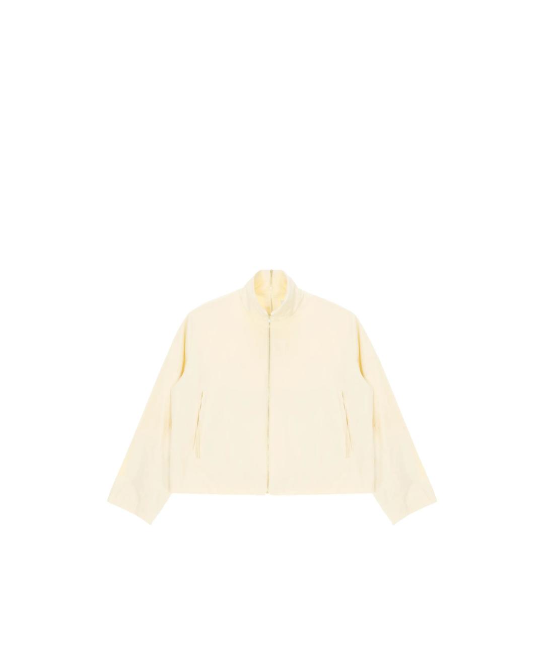 Carven Желтая полиэстеровая куртка, фото 1