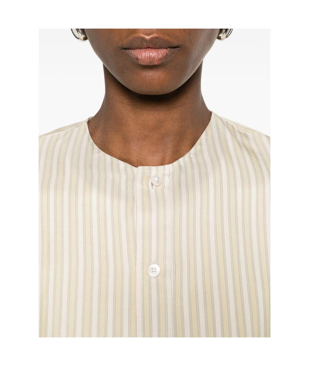Carven Белая хлопковая рубашка, фото 2