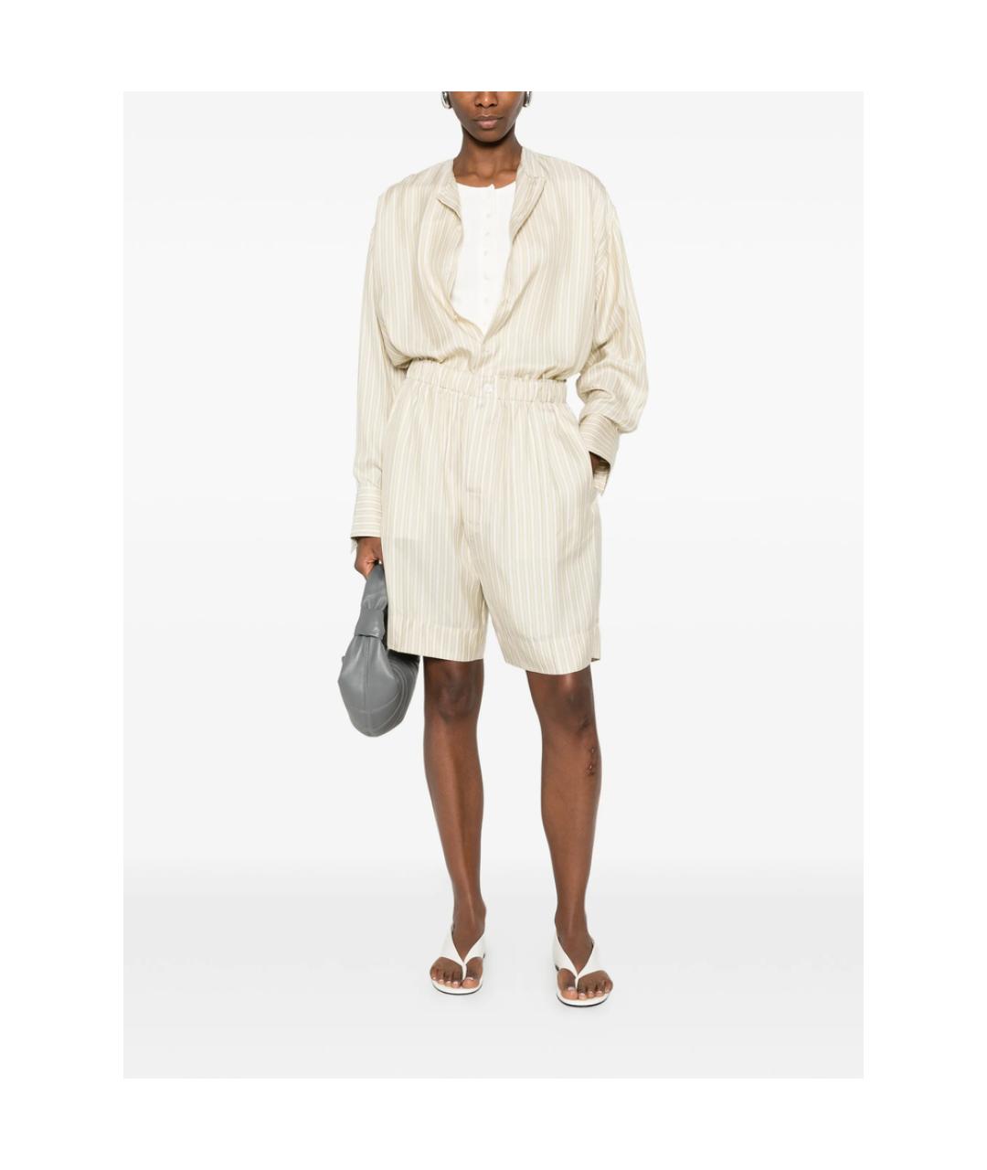 Carven Белые хлопковые шорты, фото 4