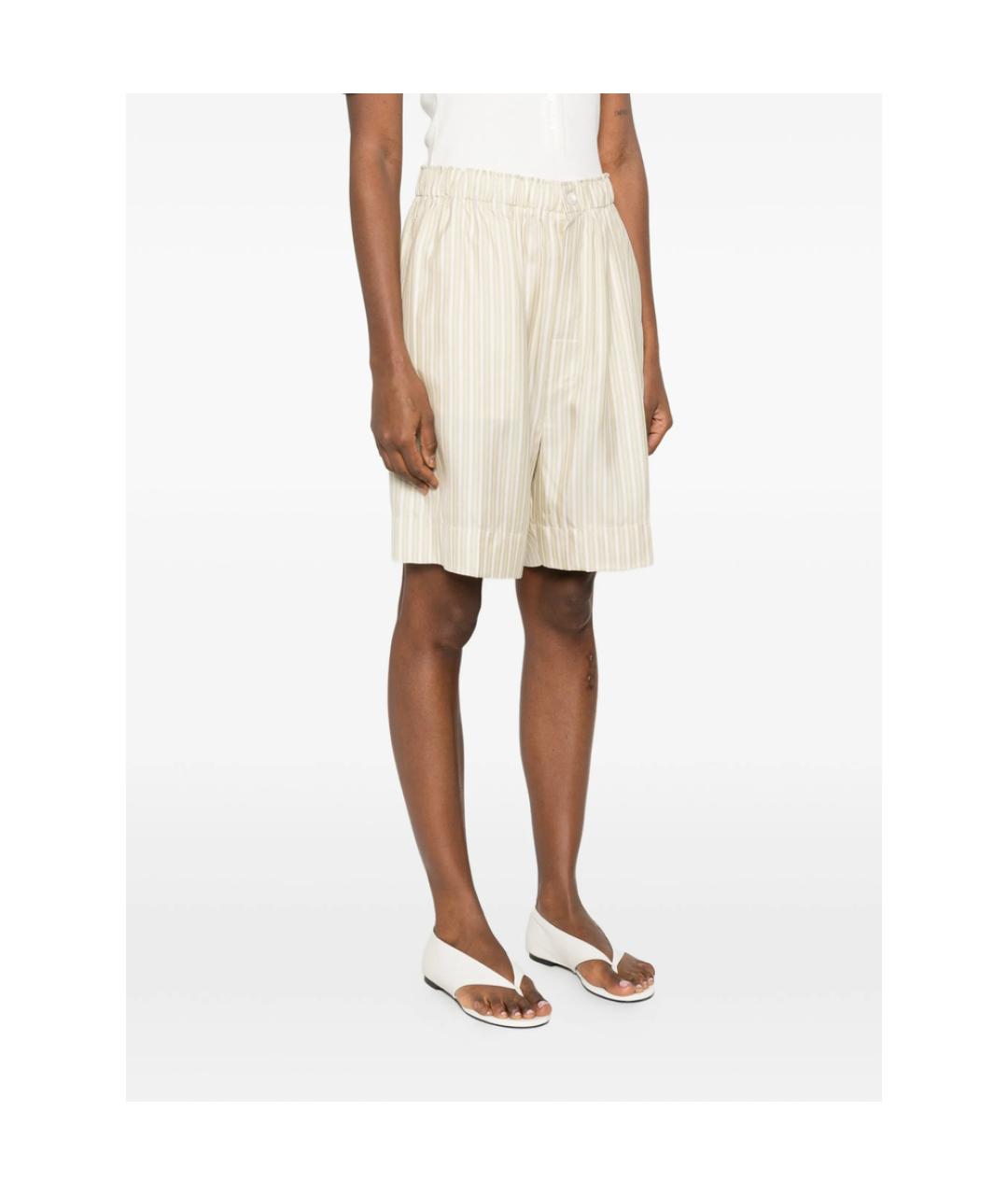 Carven Белые хлопковые шорты, фото 3