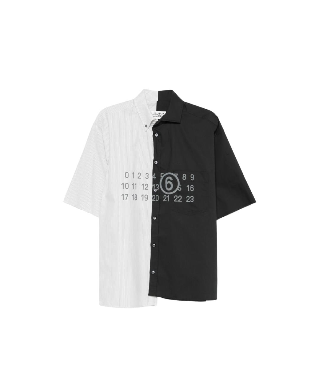 MM6 MAISON MARGIELA Мульти хлопковая кэжуал рубашка, фото 1