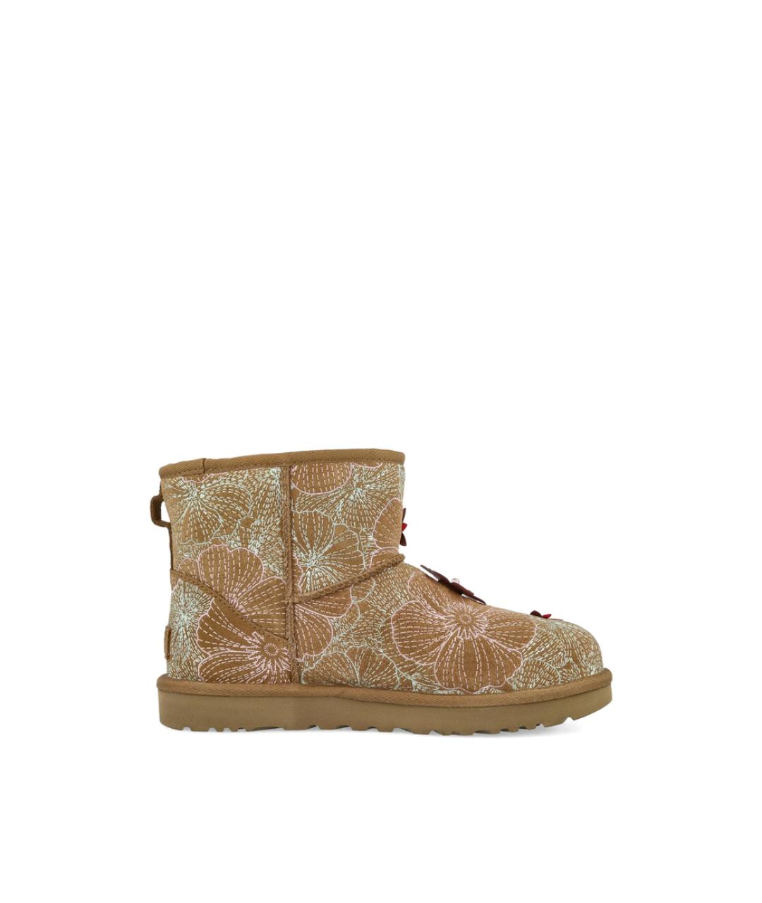 UGG Коричневые замшевые туфли, фото 1