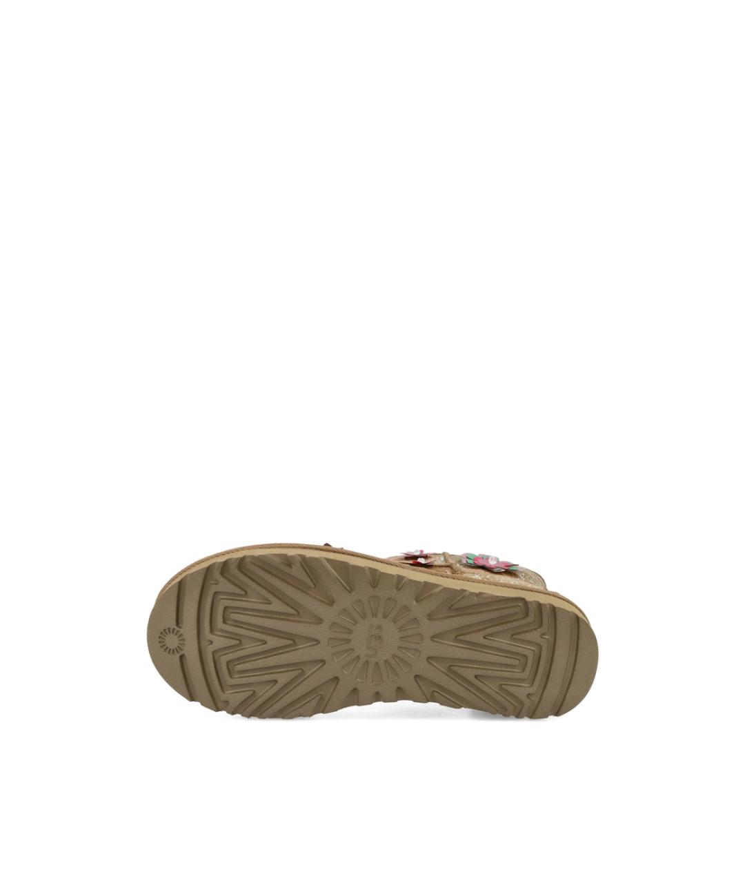 UGG Коричневые замшевые туфли, фото 4
