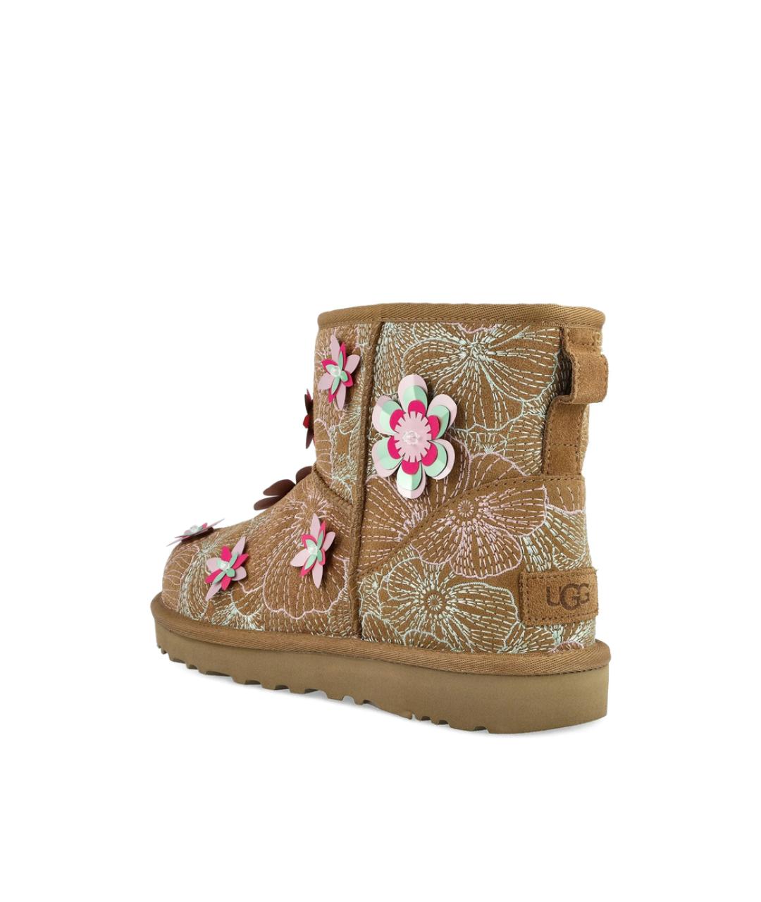 UGG Коричневые замшевые туфли, фото 2