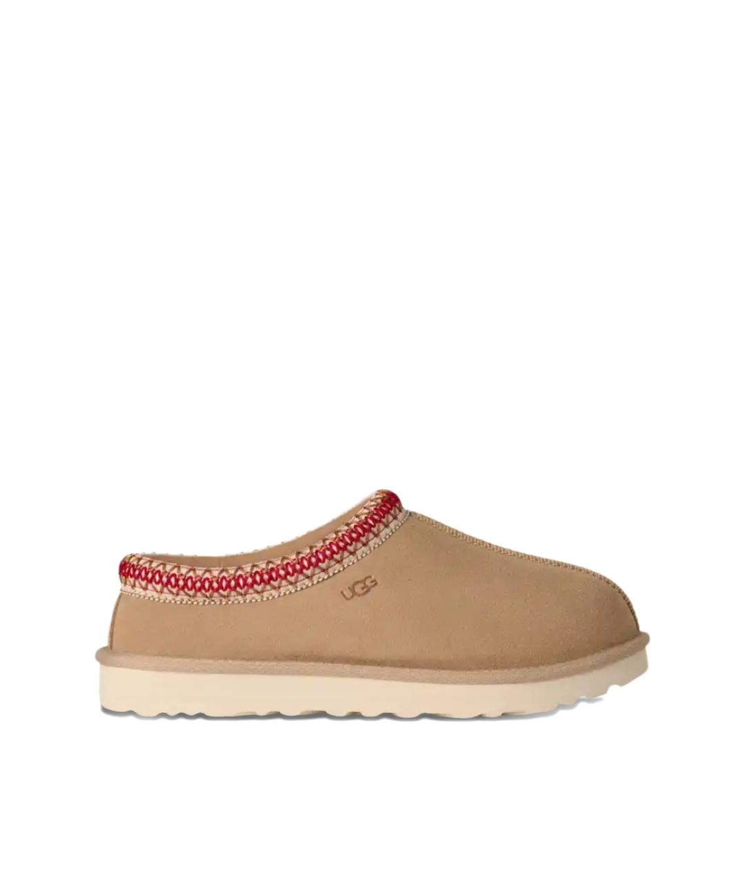 UGG Красные синтетические туфли, фото 1