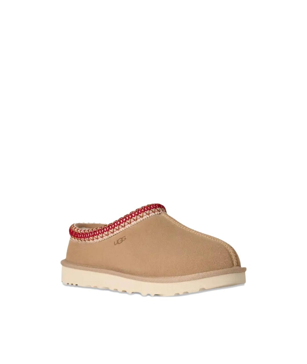 UGG Красные синтетические туфли, фото 2