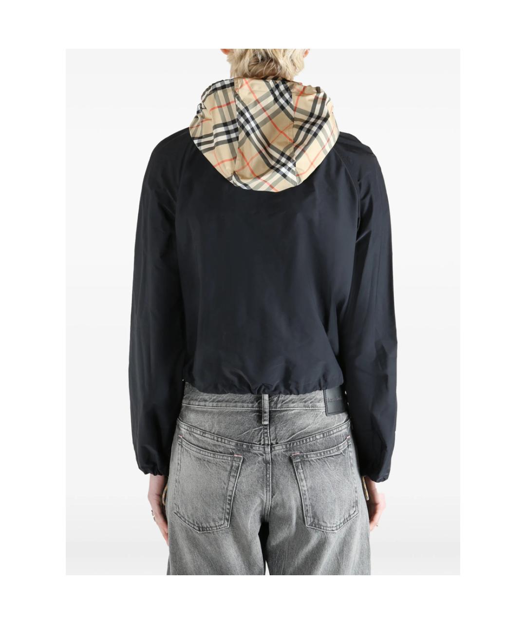 BURBERRY Черная куртка, фото 4