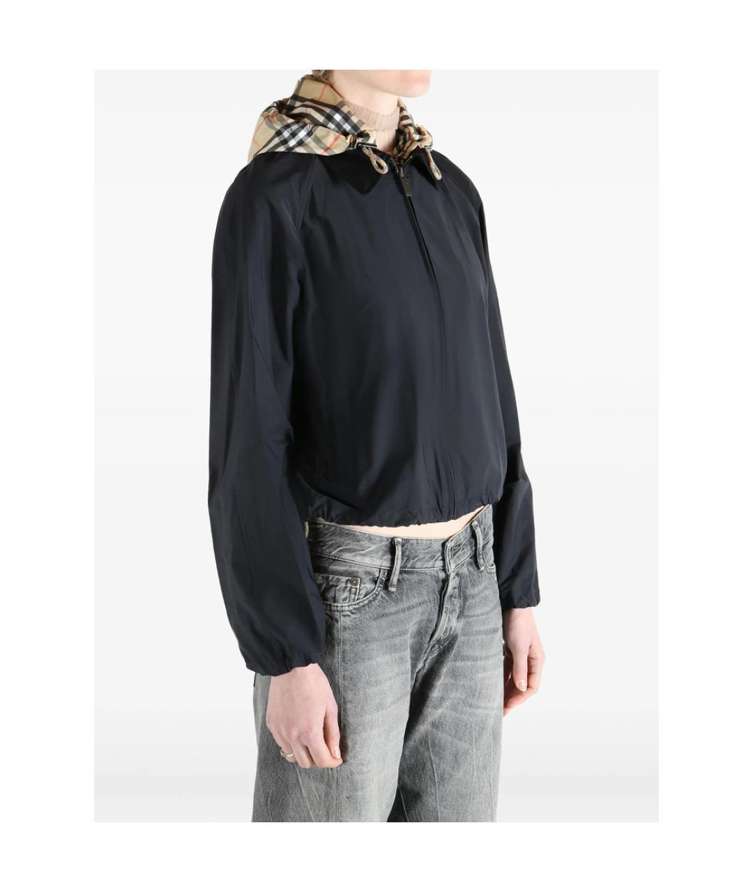 BURBERRY Черная куртка, фото 3