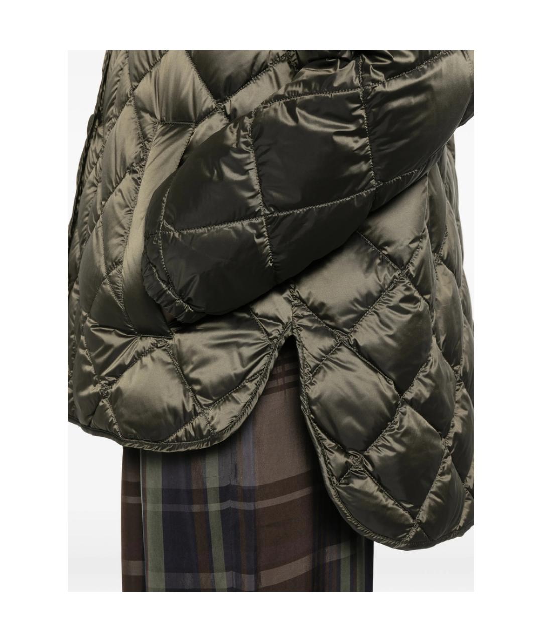 MAX MARA Зеленая полиамидовая куртка, фото 4