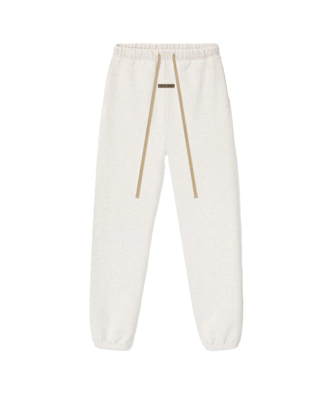FEAR OF GOD ESSENTIALS Белые полиэстеровые повседневные брюки, фото 1