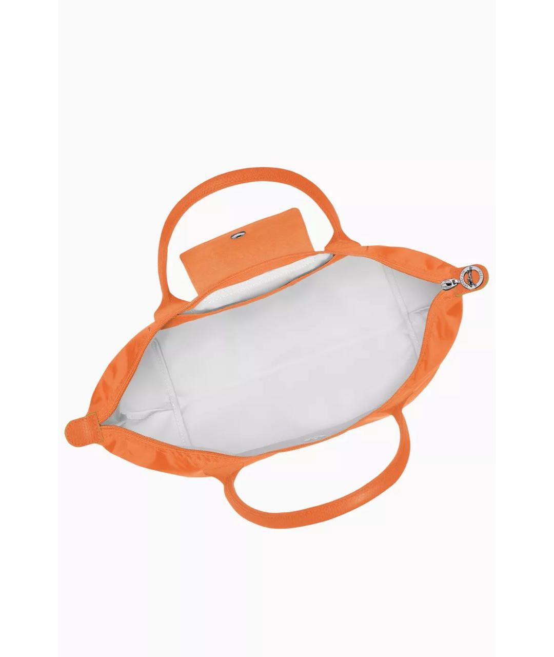 LONGCHAMP Оранжевая сумка тоут, фото 2