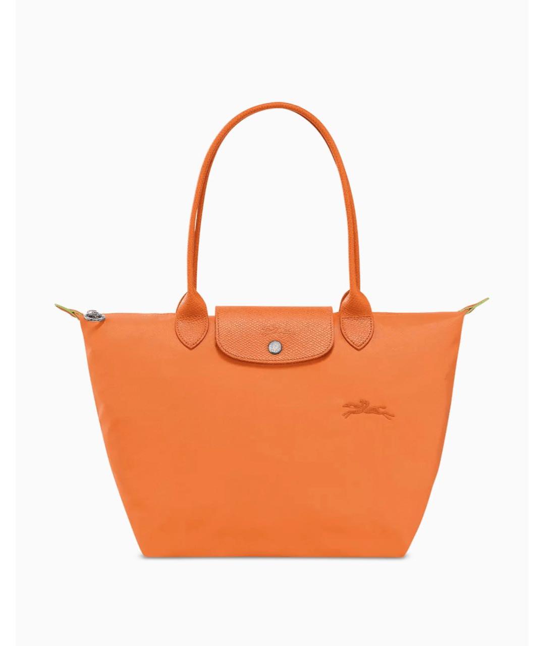 LONGCHAMP Оранжевая сумка тоут, фото 8