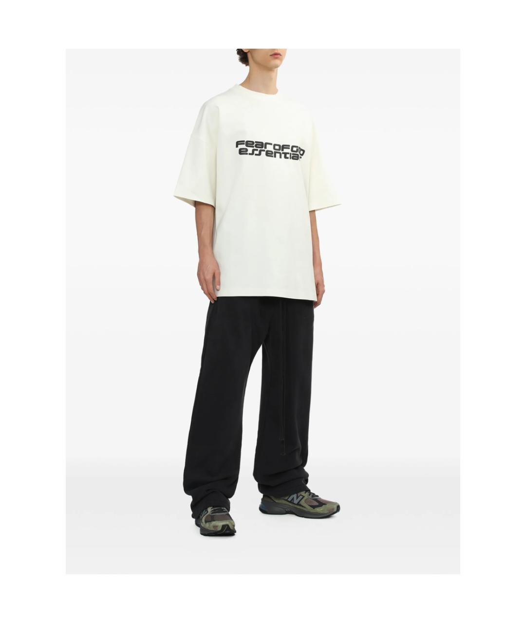FEAR OF GOD ESSENTIALS Хлопко-полиэстеровая футболка, фото 3