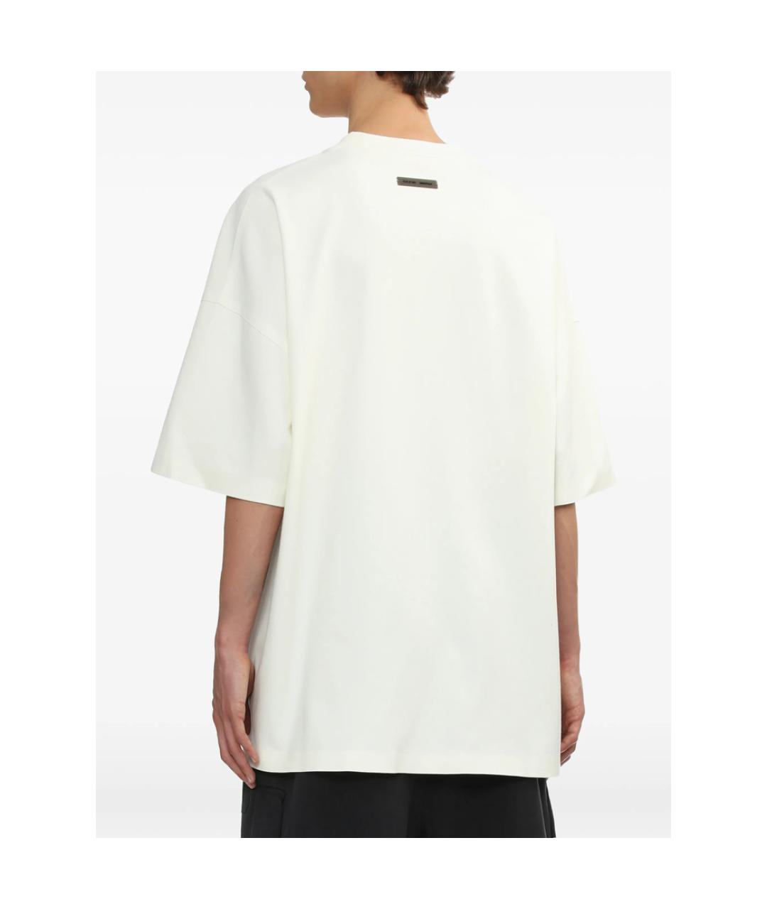 FEAR OF GOD ESSENTIALS Хлопко-полиэстеровая футболка, фото 4