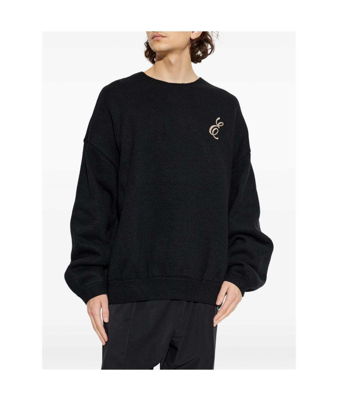 FEAR OF GOD ESSENTIALS Черный шерстяной джемпер / свитер, фото 3