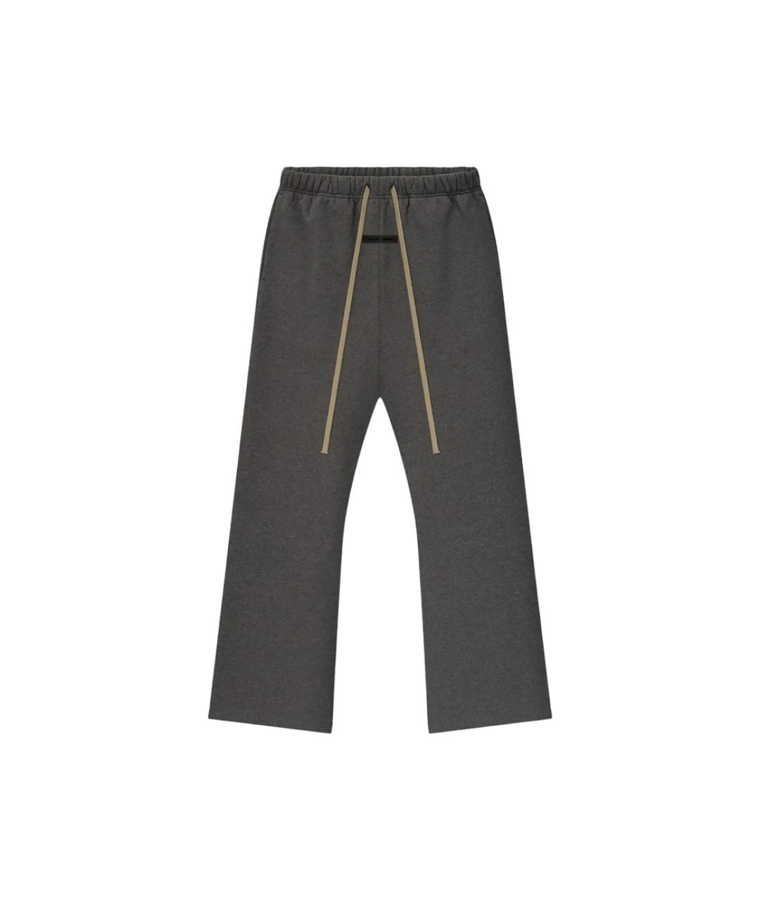 FEAR OF GOD ESSENTIALS Серые хлопковые повседневные брюки, фото 1
