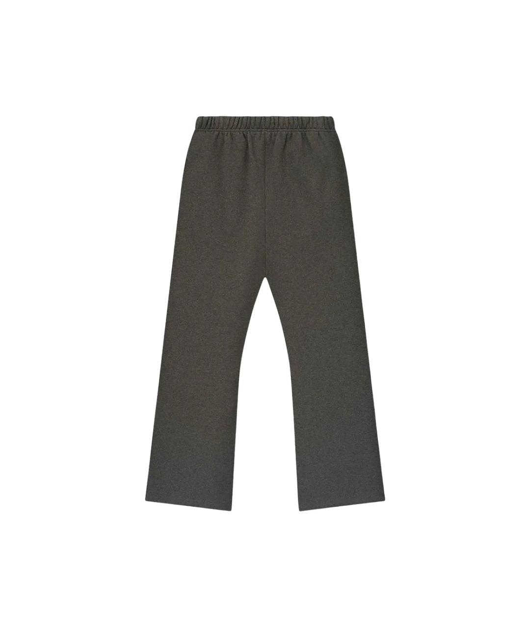 FEAR OF GOD ESSENTIALS Серые хлопковые повседневные брюки, фото 2