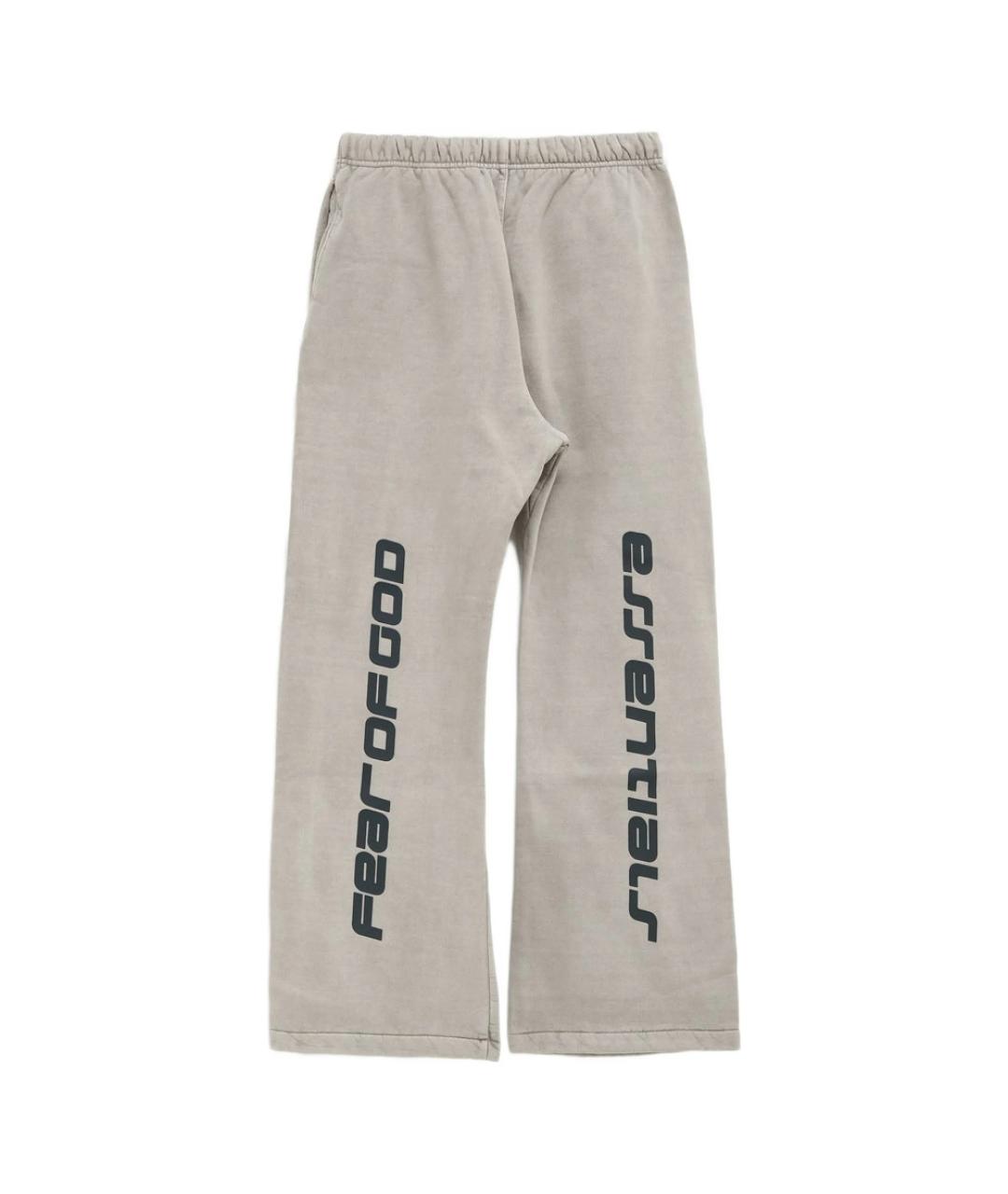 FEAR OF GOD ESSENTIALS Серые хлопковые повседневные брюки, фото 2