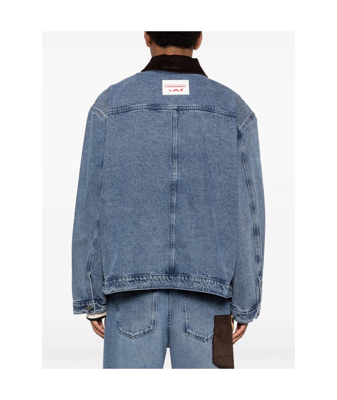 CHARLES JEFFREY LOVERBOY Синяя хлопковая куртка, фото 5