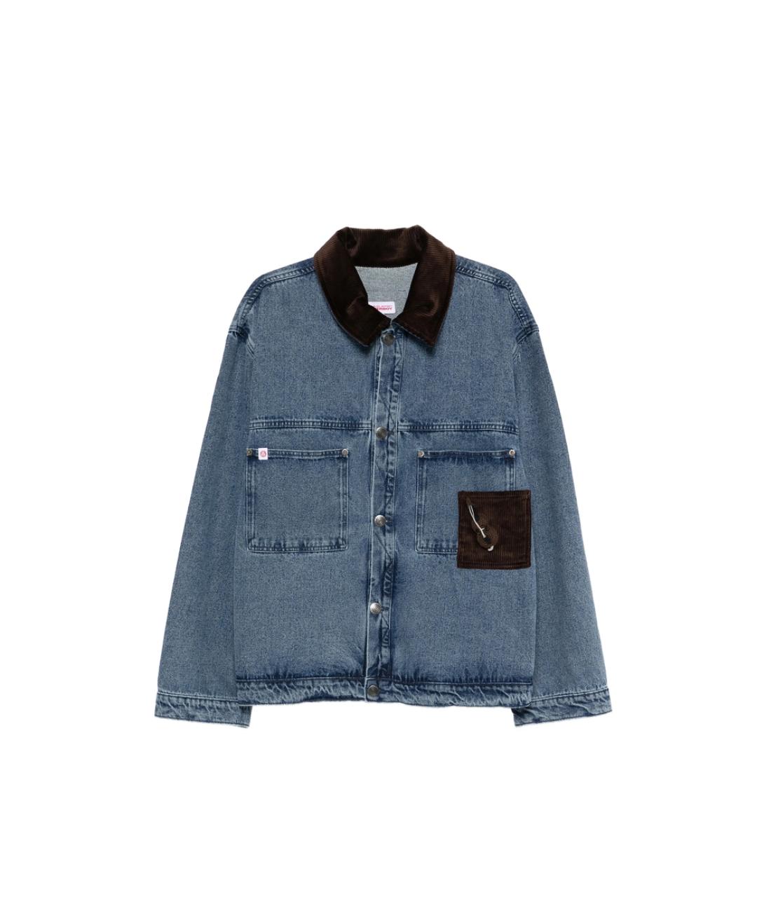 CHARLES JEFFREY LOVERBOY Синяя хлопковая куртка, фото 1
