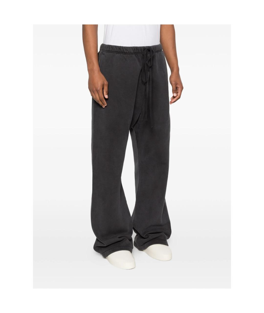 FEAR OF GOD ESSENTIALS Серые хлопковые повседневные брюки, фото 3