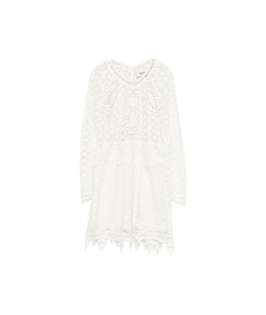 ISABEL MARANT Белое хлопковое повседневное платье, фото 1