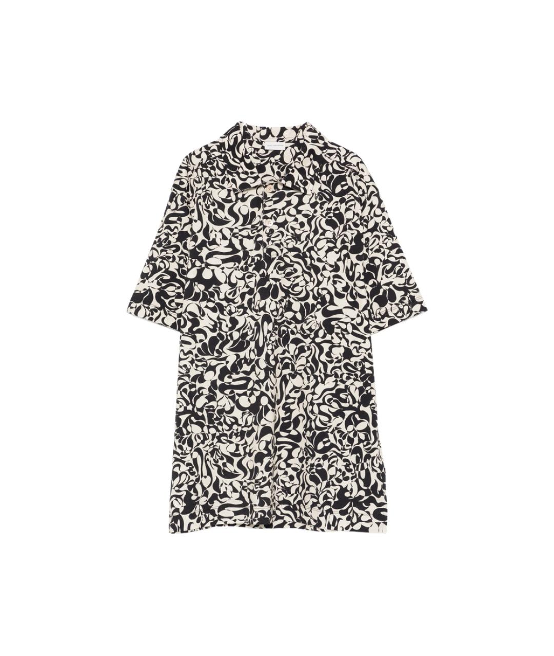 DRIES VAN NOTEN Мульти хлопковое поло с коротким рукавом, фото 1