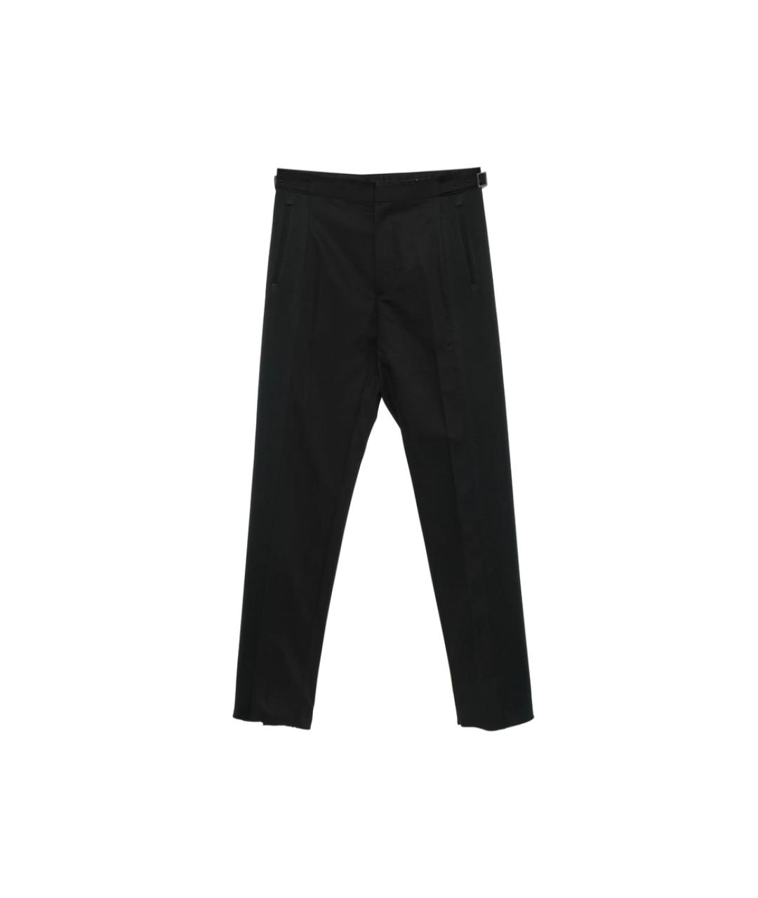 VIVIENNE WESTWOOD Черные полиэстеровые классические брюки, фото 1