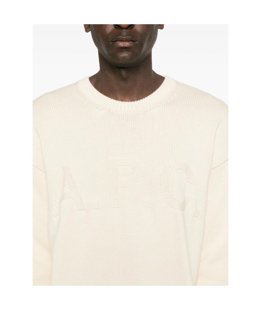 A.P.C. Бежевый хлопковый джемпер / свитер, фото 3
