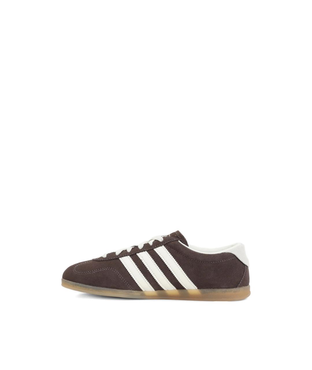 ADIDAS Коричневые замшевые кроссовки, фото 2