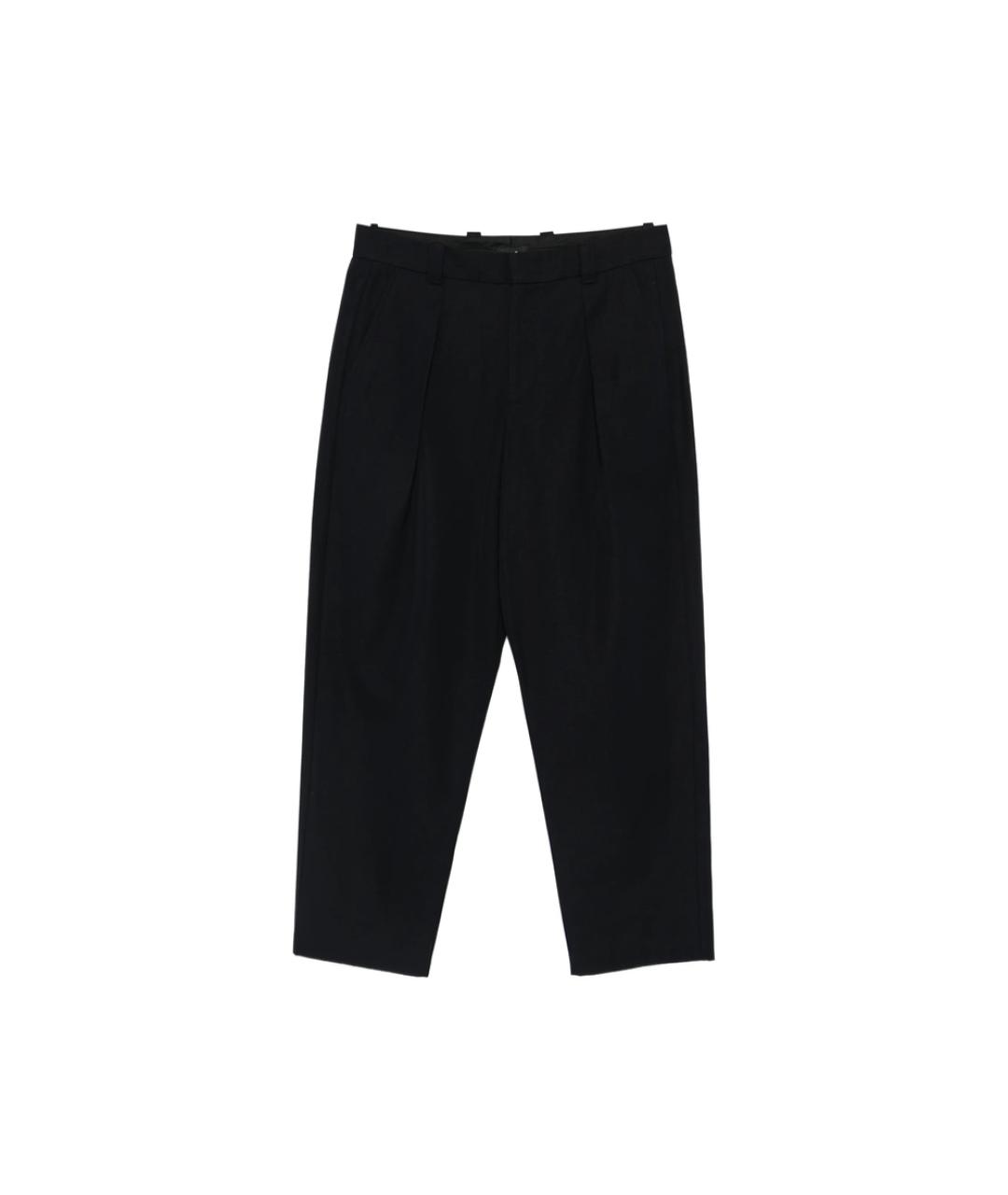 A.P.C. Синие полиэстеровые повседневные брюки, фото 1