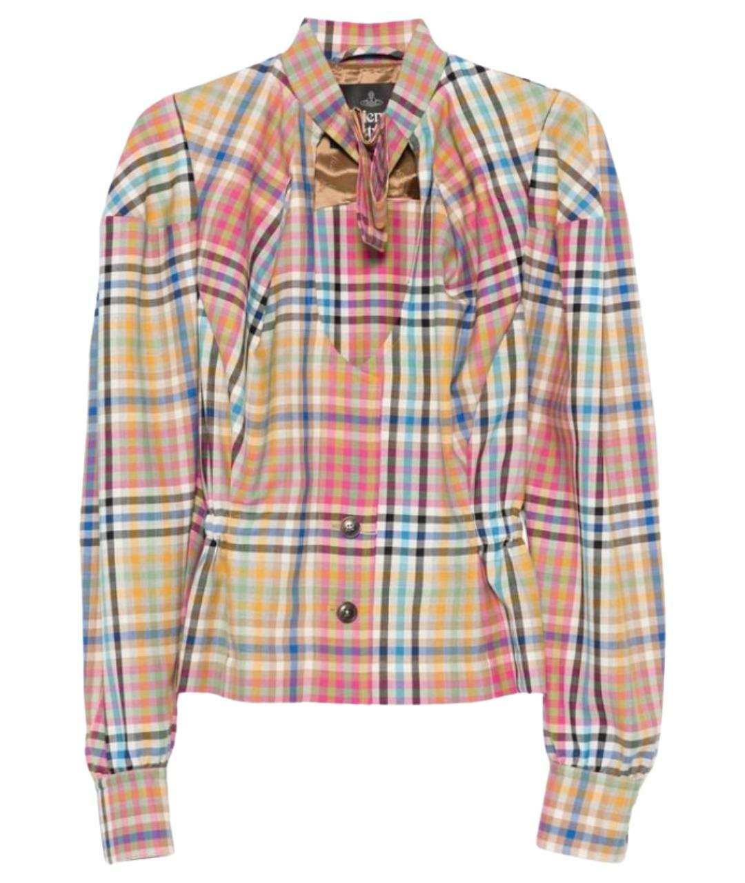 VIVIENNE WESTWOOD Мульти шерстяная рубашка, фото 1