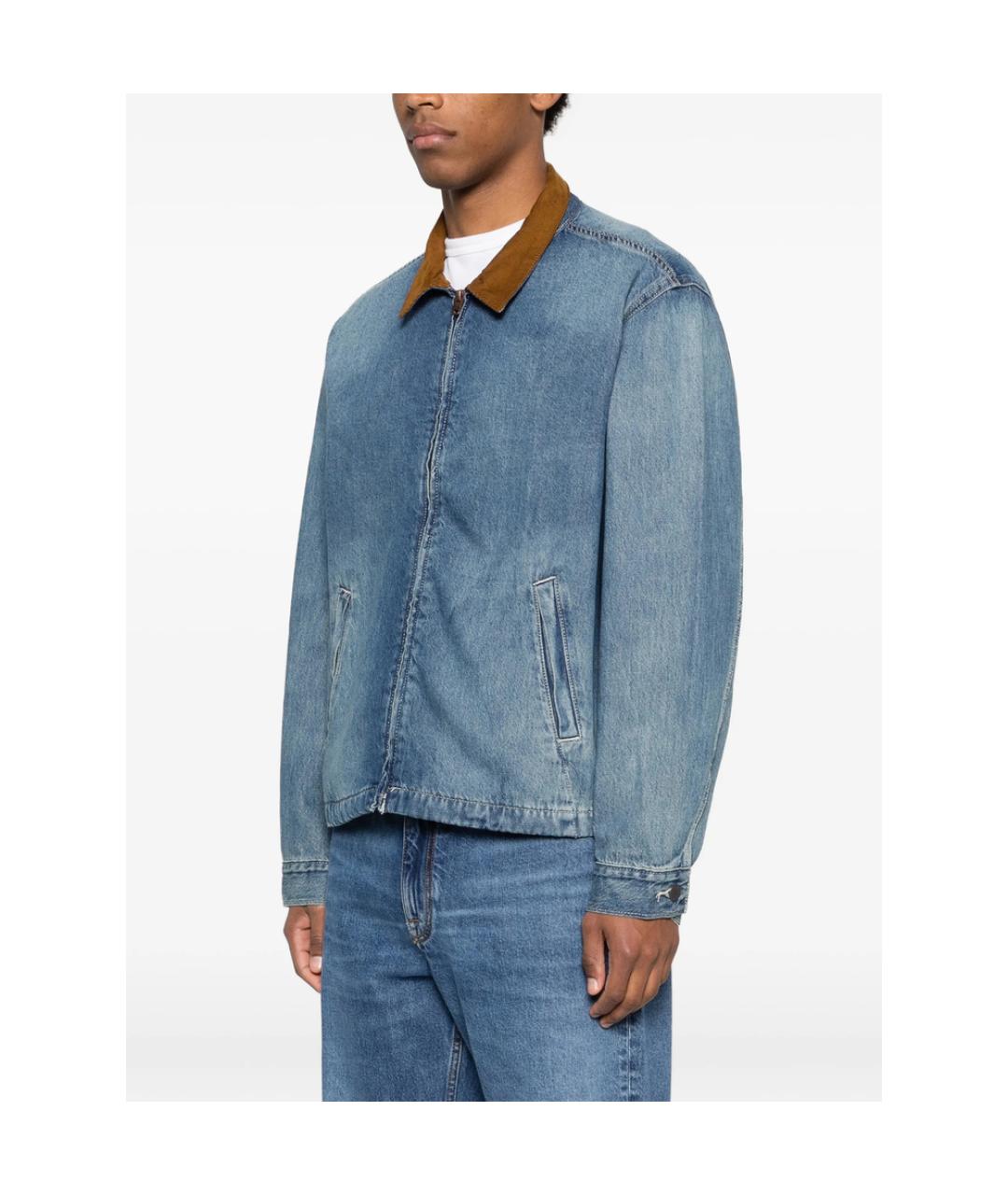 LEVI'S Синяя хлопковая куртка, фото 5