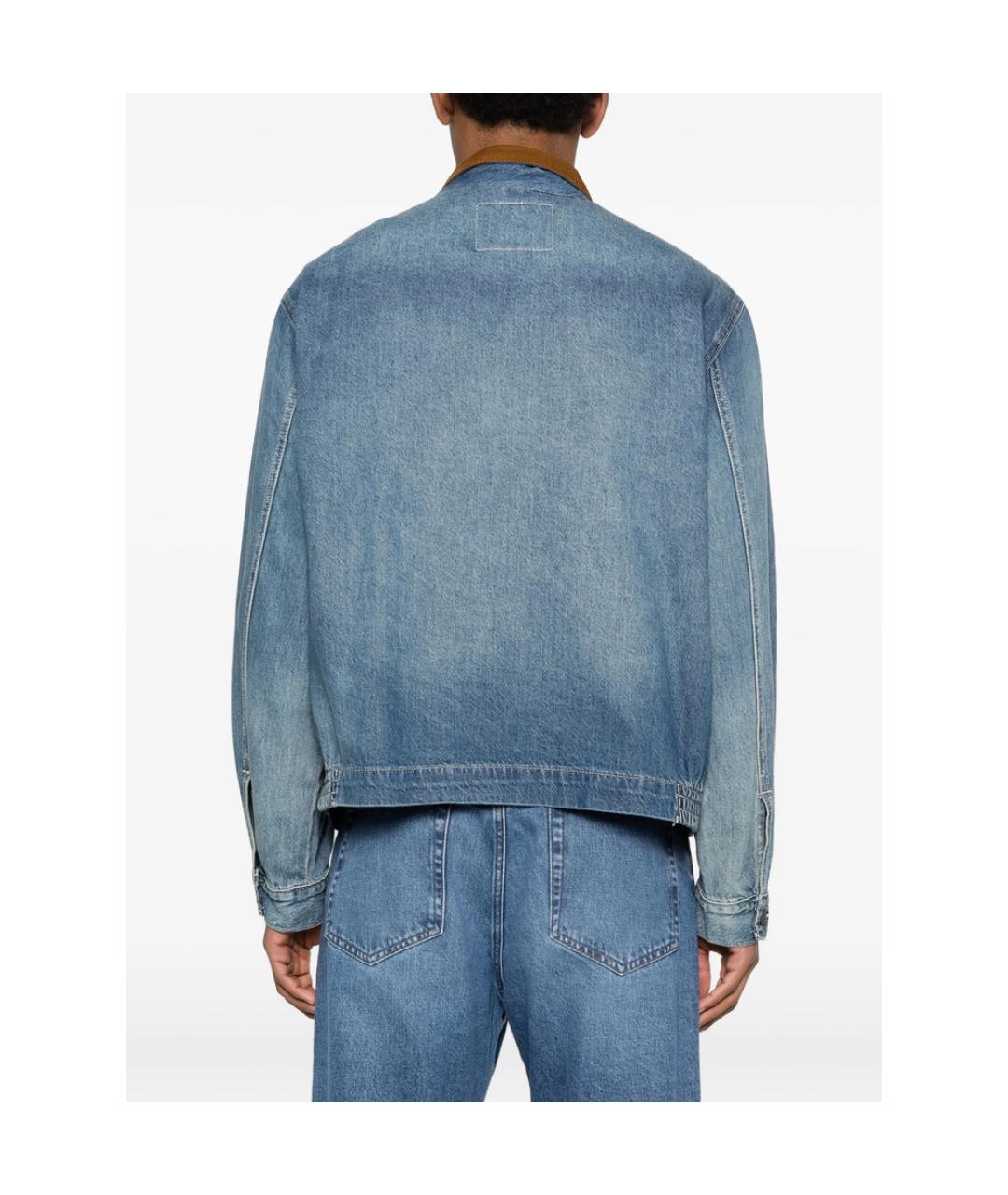 LEVI'S Синяя хлопковая куртка, фото 3