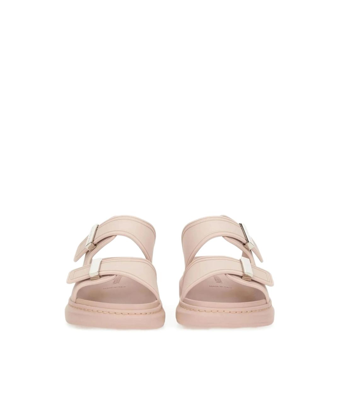 ALEXANDER MCQUEEN Розовые сандалии, фото 4