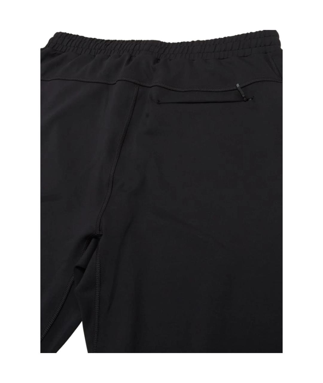 HUGO BOSS Черные полиэстеровые повседневные брюки, фото 2
