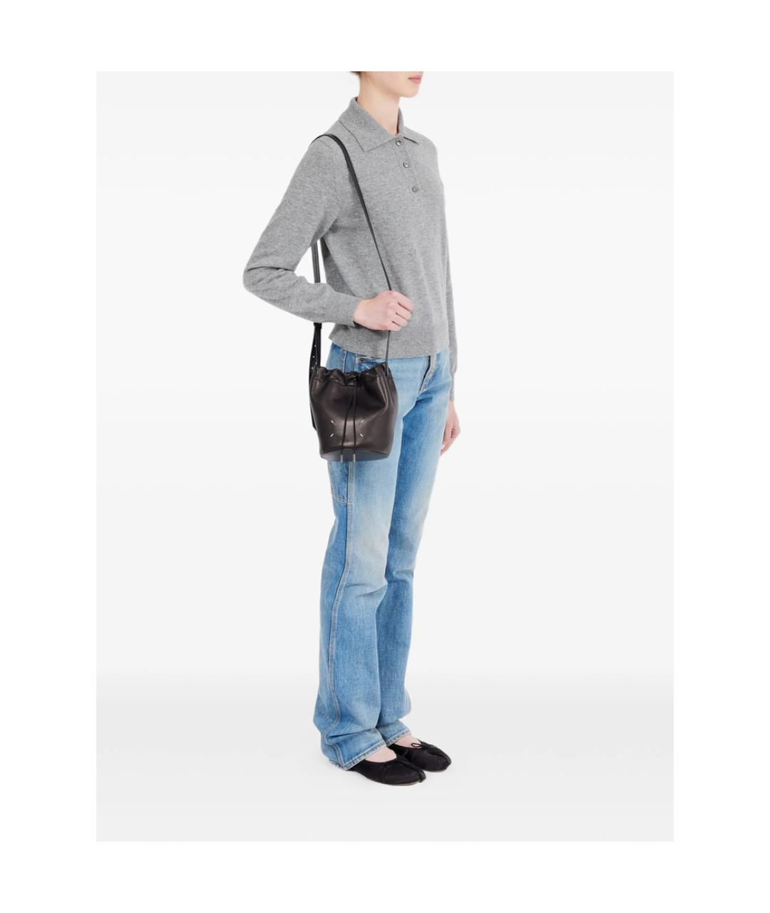 MAISON MARGIELA Коричневая сумка на плечо, фото 5