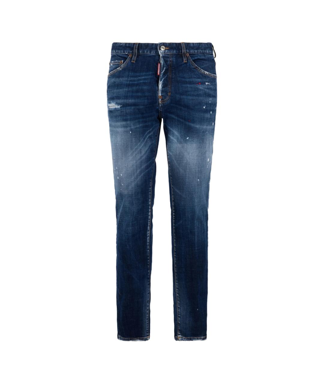 DSQUARED2 Синие деним повседневные брюки, фото 1