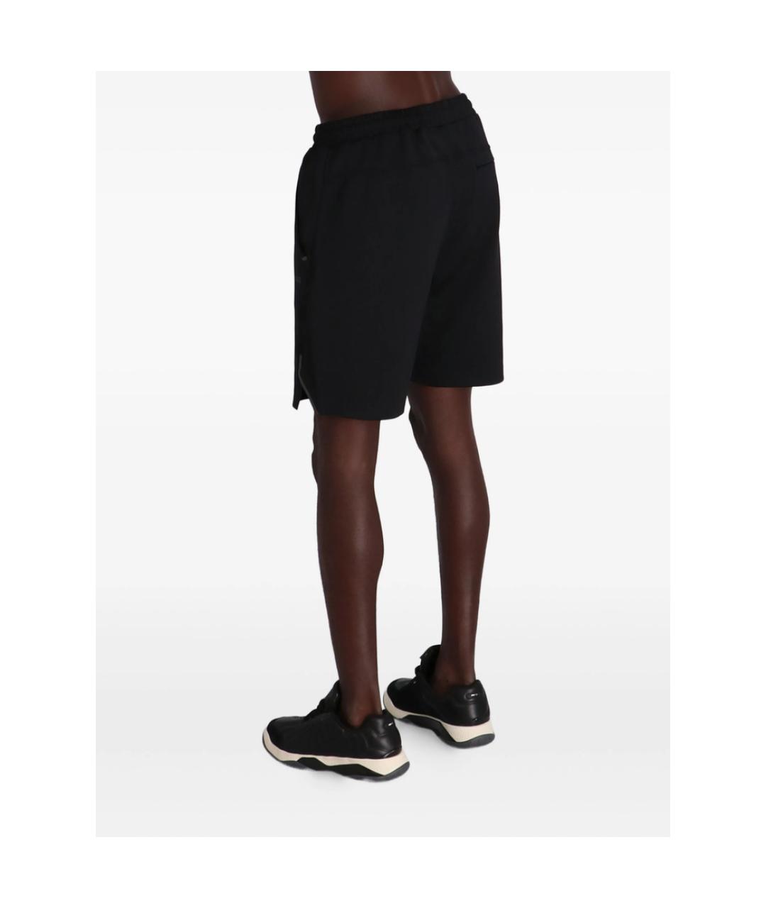 HUGO BOSS Черные полиэстеровые шорты, фото 3