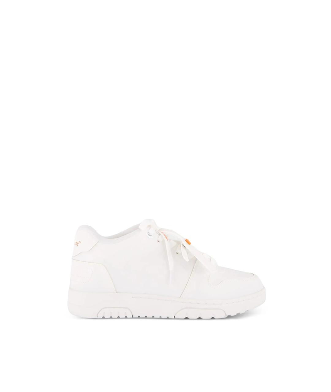 OFF-WHITE Белые низкие кроссовки / кеды, фото 1