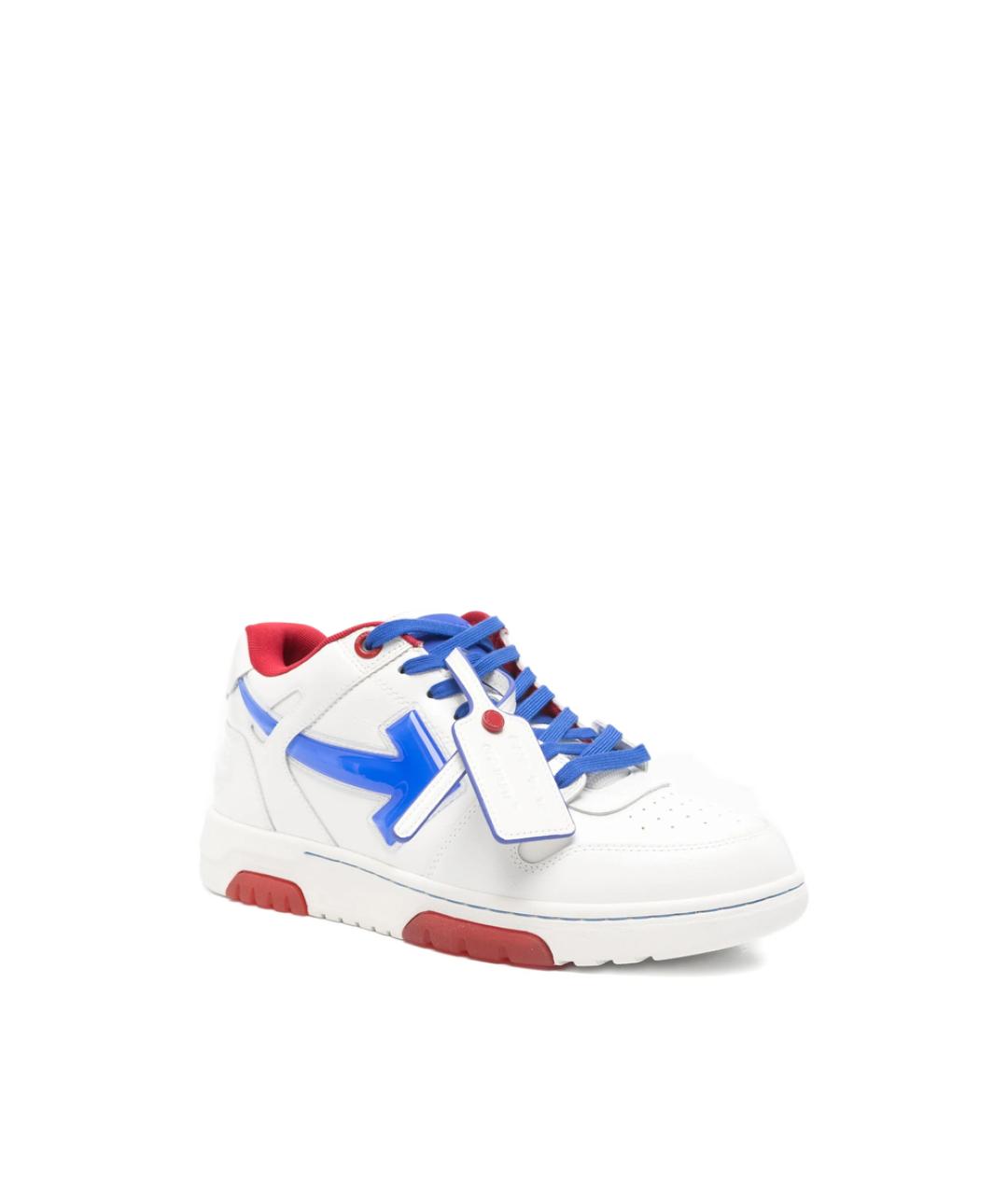 OFF-WHITE Белые низкие кроссовки / кеды, фото 2