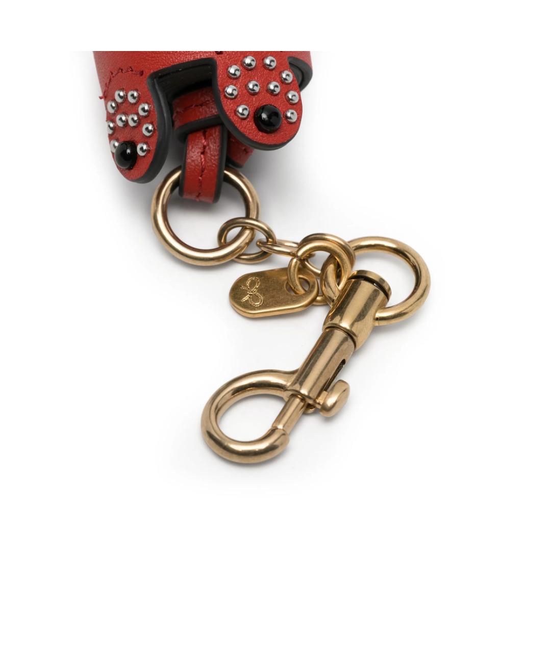 ANYA HINDMARCH Красный брелок, фото 2