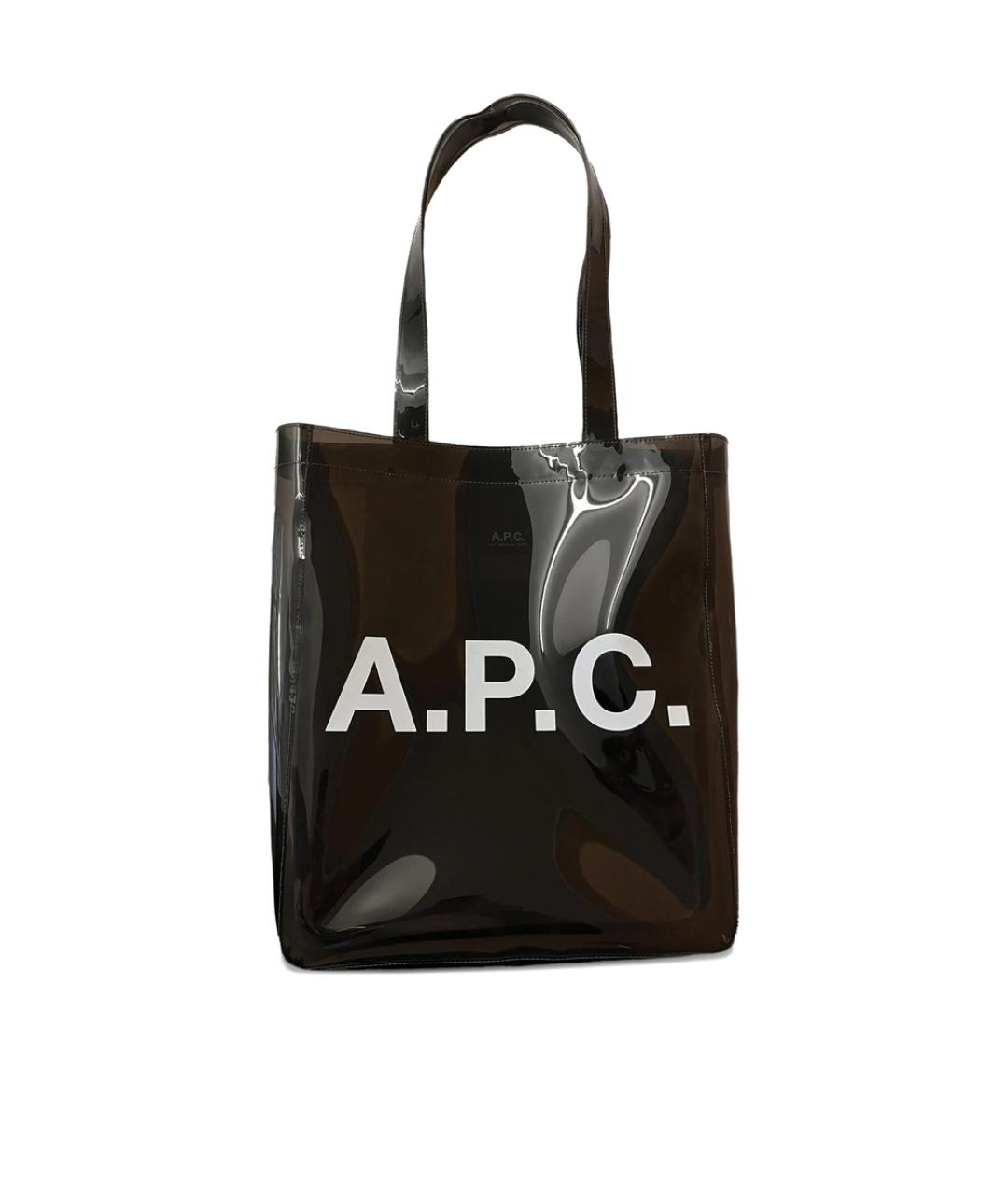 A.P.C. Серая сумка тоут, фото 1